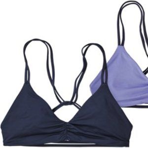 Patagonia bikini (reversible top, navy bottoms)